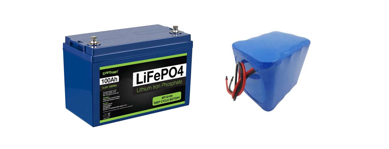 What are the main difference between LiFePO4 or LIthium-ion Batteries for  Solar Products